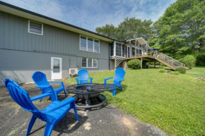 Centrally Located Brevard Home with Deck and Fire Pit!